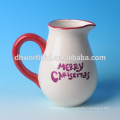 Jarras decorativas de agua de cerámica con Santa Claus para la fiesta de Navidad